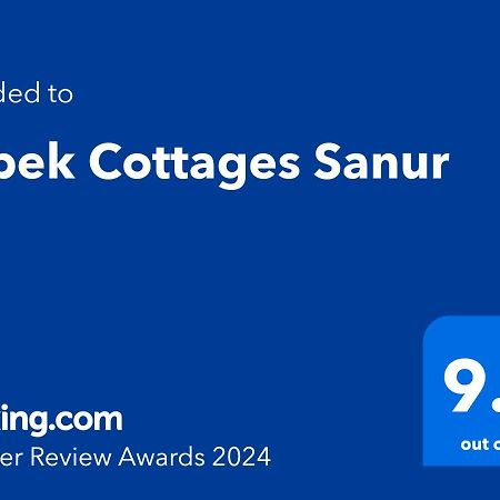 Bebek Cottages Sanur Esterno foto